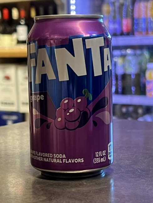 Газированный напиток Fanta Grape Фанта со вкусом винограда, 355 мл Газированный напиток Fanta Grape Фанта со вкусом винограда, 355 мл