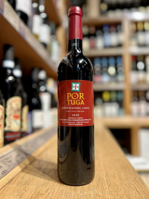 Вино "Португа" полусухое красное