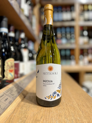 Вино с защищенным наименованием места происхождения региона Сицилия "Сеттесоли Инзолия" белое сухое