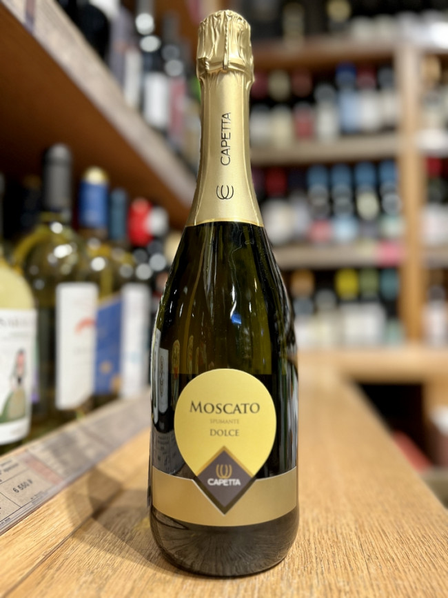 Вино игристое "Москато Спуманте Капетта" белое сладкое
