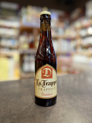 Пиво траппистское (монастырское) Ла Трапп "Дюббель" тёмное, филь