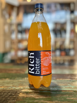 РИЧ МАНДАРИН ПЭТ 1.0 Напиток б/а сильногазированный