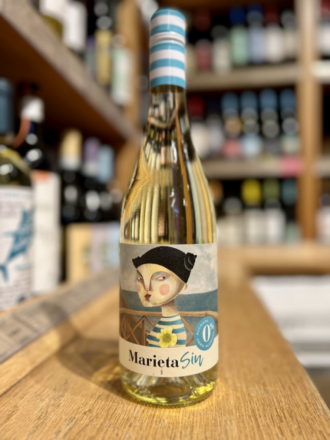 "МАРИЕТА СИН" Альбариньо Напиток безалкогольный полусладкий белый "МАРИЕТА СИН" Альбариньо Напиток безалкогольный полусладкий белый