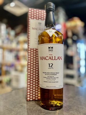 "МАКАЛЛАН ДАБЛ КАСК КОЛЛЕКШЕН ВЫДЕРЖКА 12 ЛЕТ" Виски шотландский односолодовый