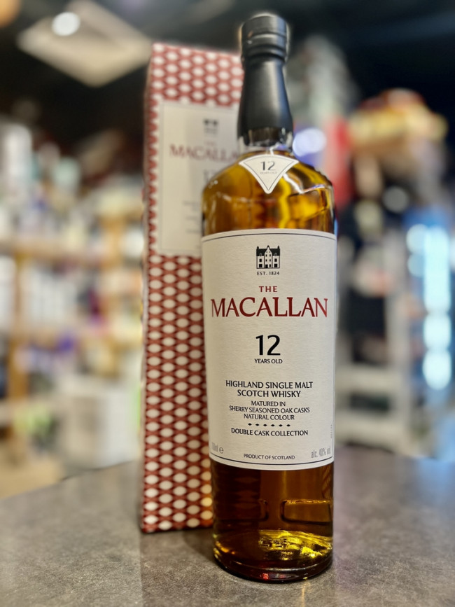 "МАКАЛЛАН ДАБЛ КАСК КОЛЛЕКШЕН ВЫДЕРЖКА 12 ЛЕТ" Виски шотландский односолодовый