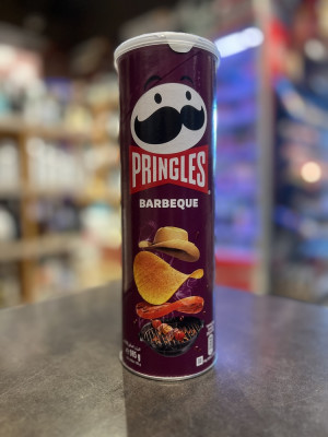 Pringles Texas BBQ Sauce Картофельные чипсы Принглс со вкусом барбекю, 165 г