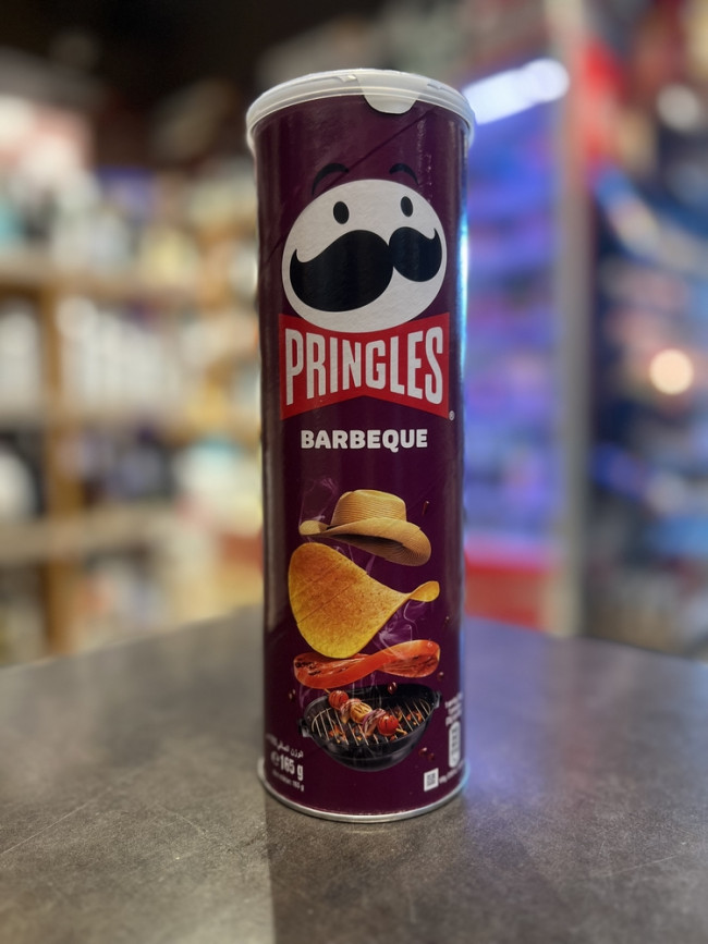 Pringles Texas BBQ Sauce Картофельные чипсы Принглс со вкусом барбекю, 165 г