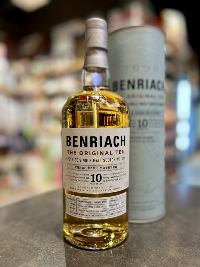 Виски шотландский односолодовый «БенРиах Ориджинал Тэн» Виски шотландский односолодовый «БенРиах Ориджинал Тэн»