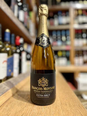 "ФРАНСУА МОНТАН БЛАН ДЕ БЛАН" Игристое вино выдержанное экстра брют белое