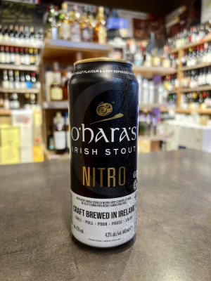 Пиво темное пастеризованное фильтрованное "ОХарас Айриш Стаут"