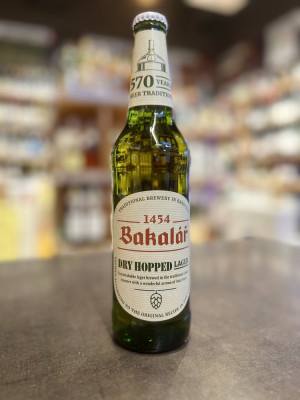 Пиво Бакалар холодного охмеления светлое бут.0,5