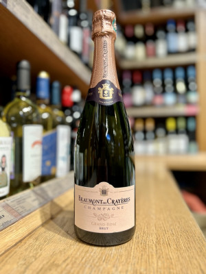 Вино игристое "Бомон де Краер Гран Розе" розовое брют