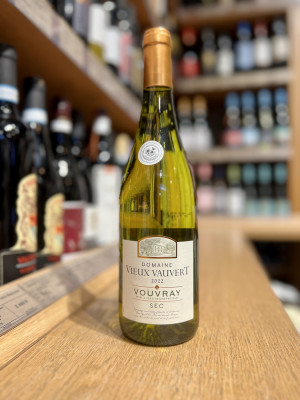 Вино "Домен Вьё Вовер Вуврэ" белое полусухое