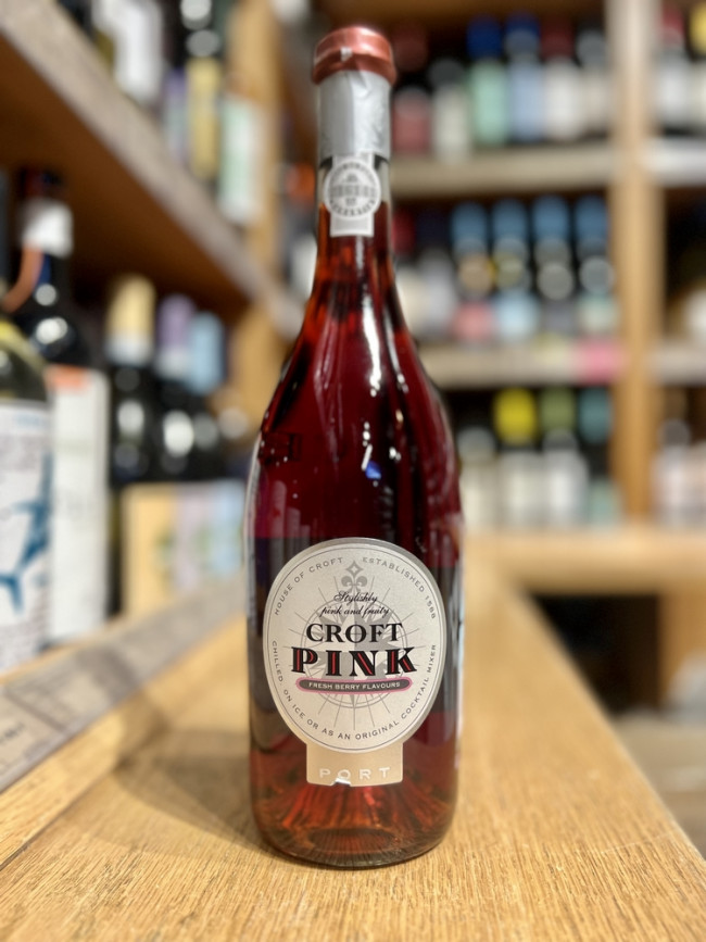 "Крофт Пинк Порт" Вино ликерное розовое (портвейн)