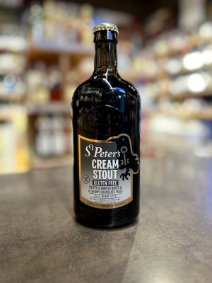 Пиво "Крим Стаут Глютен Фри" английский эль тёмное фильтрованное непастеризованное