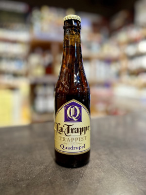 Пиво темное пастеризованное фильтрованное Ла Трапп "Квадрюпель" траппистское (монастырское)