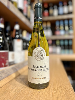Вино защищенного наименования места происхождения категории АОС белое сухое "Бургонь От-Кот Де Нюи. Жан Бушар" ("Bourgogne Hautes-Cotes De Nuits. Jean Bouchard") региона Бургундия