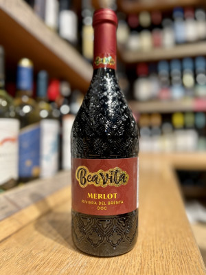 МЕРЛО РИВЬЕРА ДЕЛЬ БРЕНТА ДОК БЕАВИТА ВИНО НАТУРАЛЬНОЕ ВИНОГРАДНОЕ КРАСНОЕ ТИХОЕ СУХОЕ СОРТОВОЕ