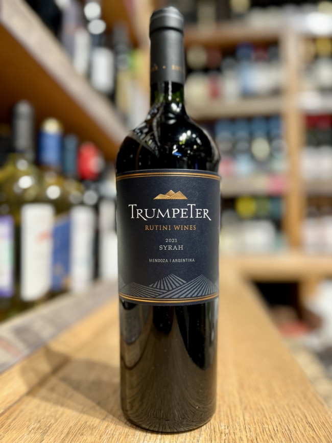 Сира Трумпетер Вино сортовое ординарное региона Мендоса красное сухое