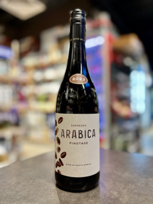 Вино "Арабика Эспрессо Пинотаж" красное сухое