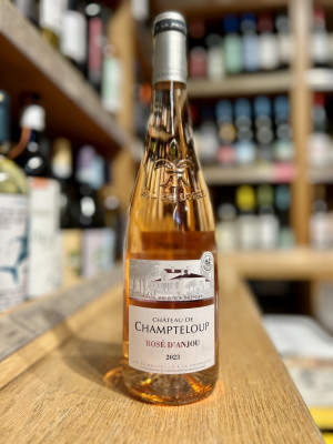 Роз Д'Анжу Шато де Шамтелу Вино ординарное полусухое розовое