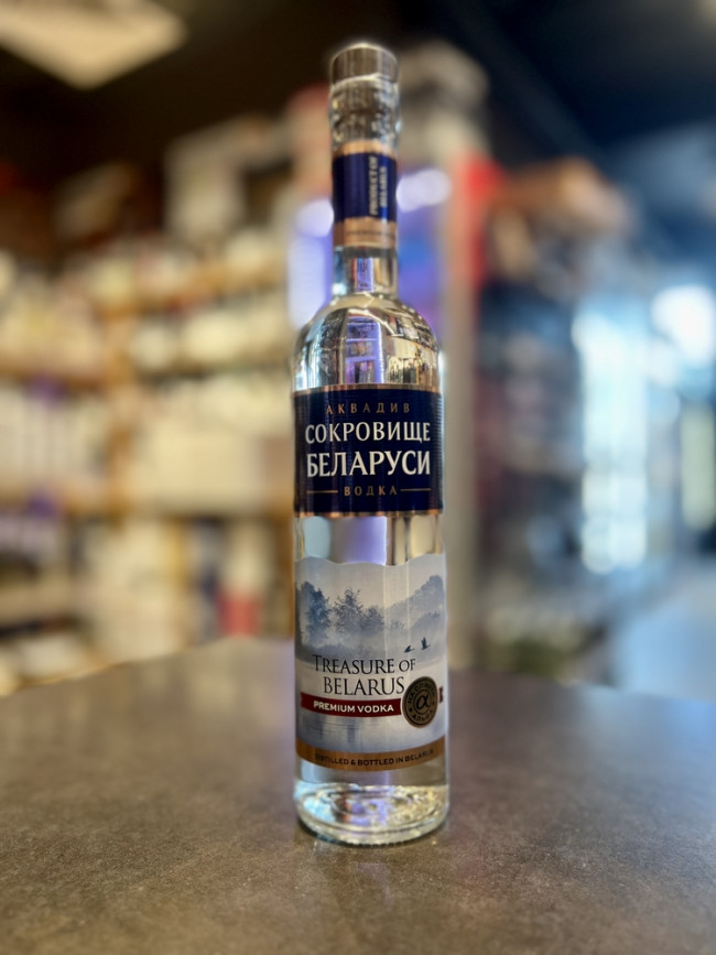 Водка "АКВАДИВ СОКРОВИЩЕ БЕЛАРУСИ" 0,5