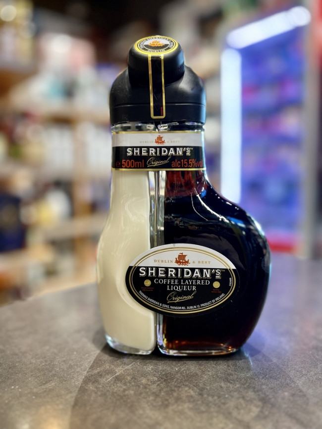 "Шериданс" 0,5л. Ликер эмульсионный двухслойный со вкусом кофе