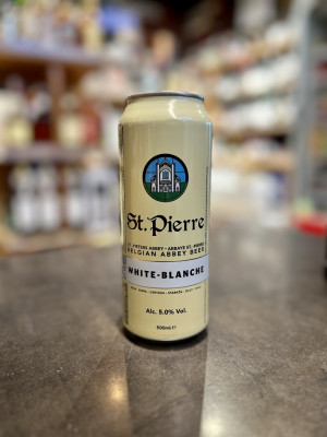 Напиток пивной Сан Пьерр Бланш БАН. 0,5л пастеризованный нефильтрованный неосветленный пшеничный све