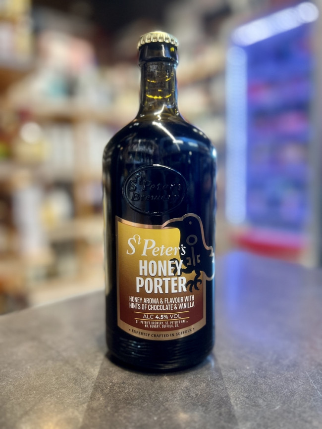 "Хани Портер" Пиво темное пастеризованное фильтрованное английский портер