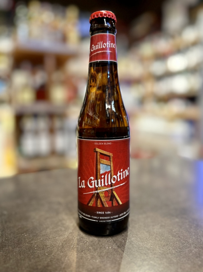 Пиво "Гильетина" ("La Guillotine") св., фильт., паст. ст.бут 0,3 Пиво "Гильетина" ("La Guillotine") св., фильт., паст. ст.бут 0,3