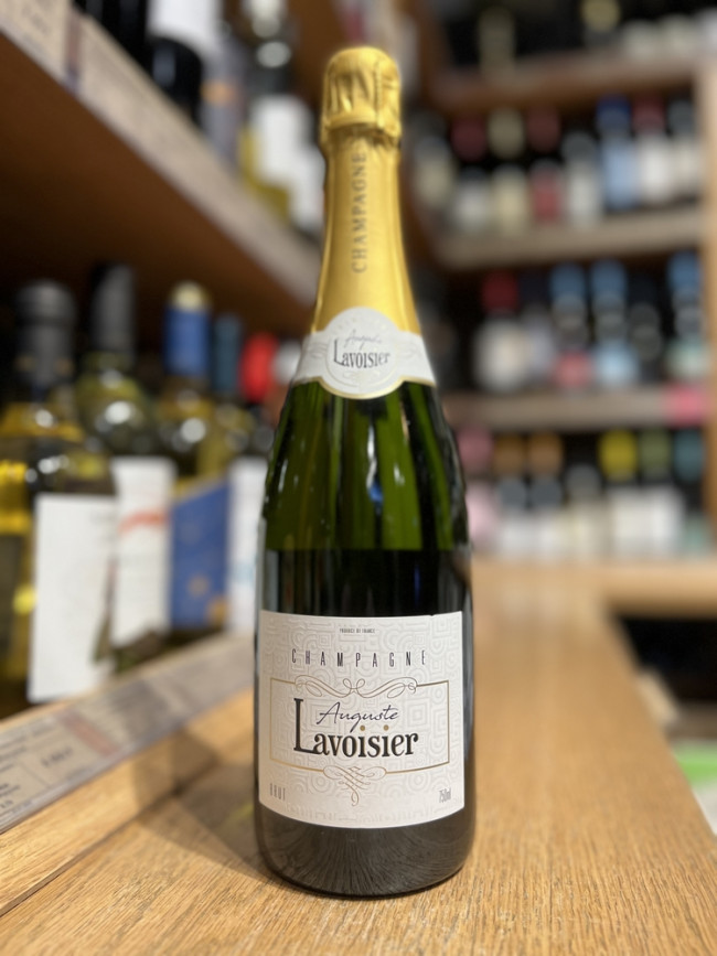 Игристое вино выдержанное брют белое "ОГЮСТ ЛАВУАЗЬЕ БРЮТ"