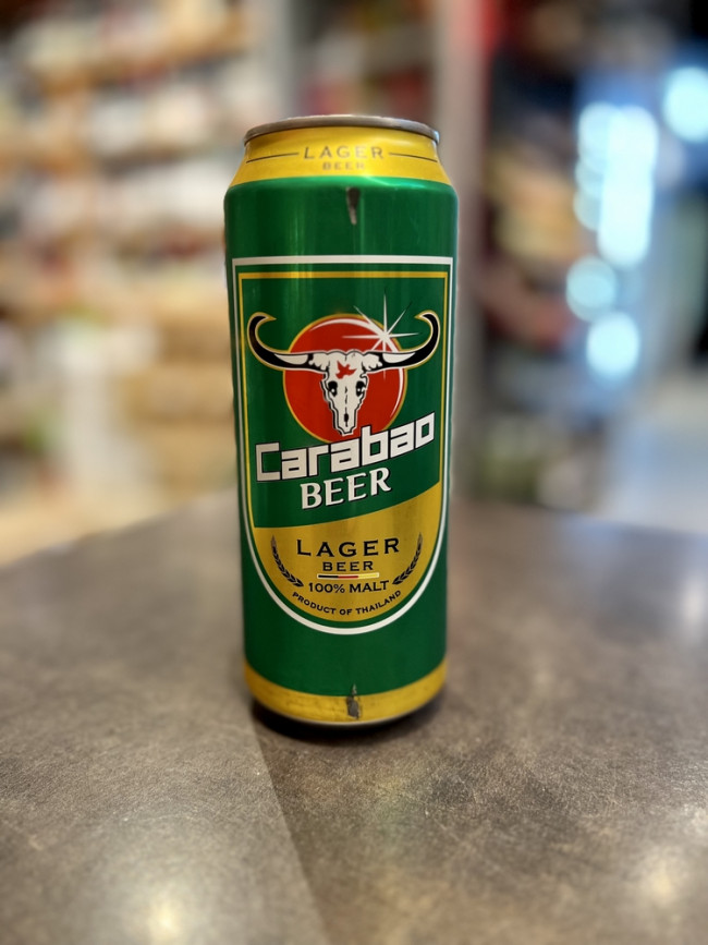 Пиво светлое пастеризованное фильтрованное "КАРАБАО ЛАГЕР БИР"