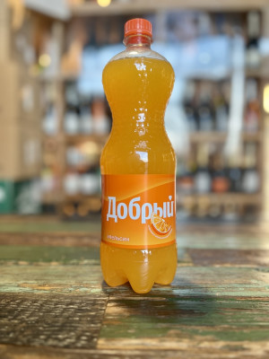ДОБРЫЙ АПЕЛЬСИН 1.0 л ПЭТ Напиток б/а сильногазированный
