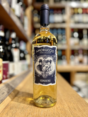 Вино сортовое ординарное сухое белое «Верментино» коллекция «Аморуччо»