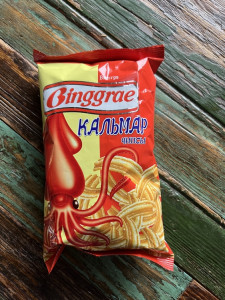 Чипсы Binggrae 50 гр. Кальмар