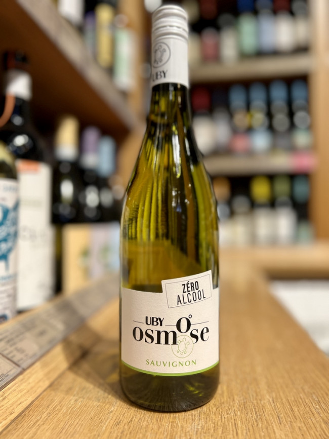 "ЮБИ ОСМОС СОВИНЬОН" Напиток безалкогольный полусладкий белый "ЮБИ ОСМОС СОВИНЬОН" Напиток безалкогольный полусладкий белый