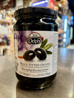 Маслины без косточки в рассоле DELPHI 700г.