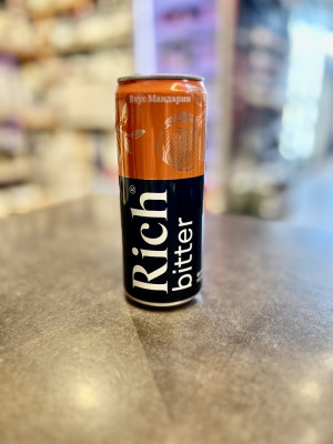 РИЧ МАНДАРИН ЖБ 0,33 л Напиток б/а сильногазированный