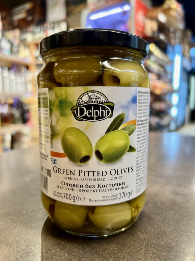 Оливки без косточки в рассоле DELPHI 700г. Оливки без косточки в рассоле DELPHI 700г.