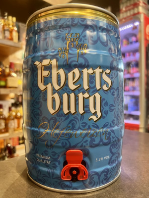 "ЭБЕРТСБУРГ ХЕФЕВАЙЦЕН" Пиво светлое пастеризованное нефильтрованное неосветленное пшеничное