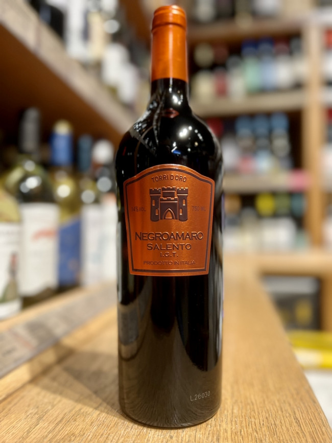 «Негроамаро Саленто» коллекция Торридоро Вино сортовое выдержанное сухое красное