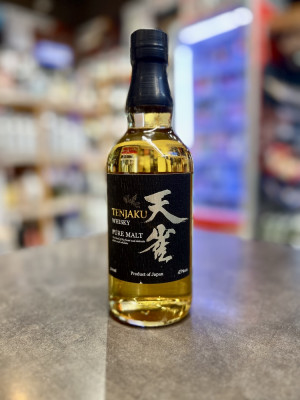 Виски японский солодовый "Тенжаку Пьюа Молт"0,5л