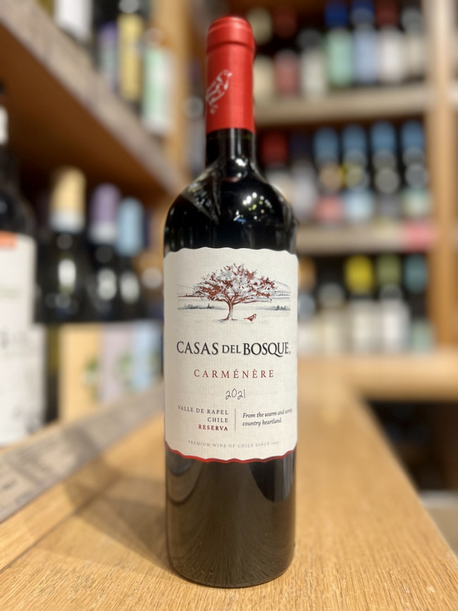 Вино "Касас дел Боско Резерва Карменер" красное сухое Вино "Касас дел Боско Резерва Карменер" красное сухое