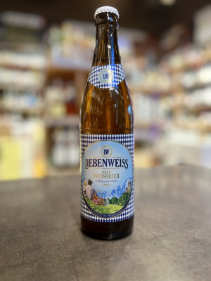 Пиво Либенвайс Хефе-Вайсбир БУТ. 0,5л светлое пшеничное нефильтрованное неосветленное пастеризованно