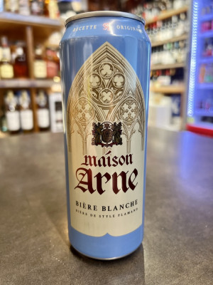 Пивной напиток нефильтрованный осветлённый пастеризованный «Мейзон Арне Бир Бланш» Пивной напиток нефильтрованный осветлённый пастеризованный «Мейзон Арне Бир Бланш»