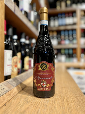 Вино выдержанное полусухое красное «Аппассименто» коллекция Милиассо