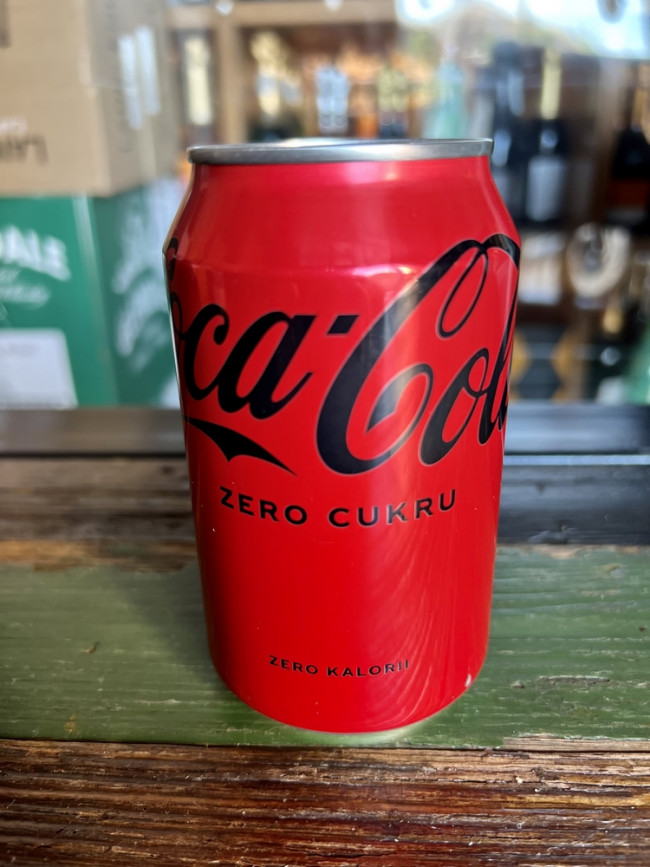 Coca Cola zero Кока Кола БЕЗ САХАРА ЖБ 0,33 напиток б/а газированный