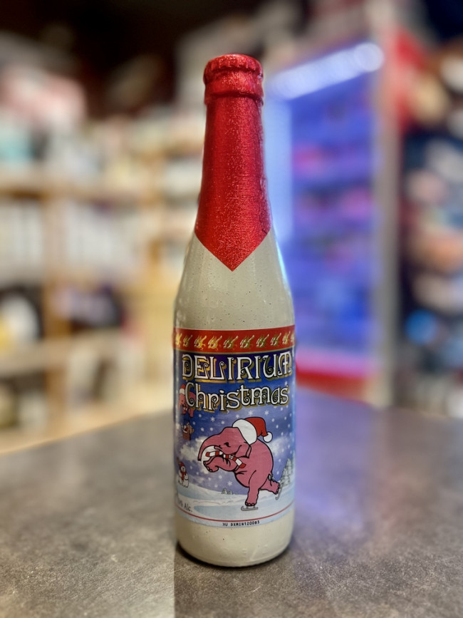 Пиво темное пастеризованное фильтрованное "Делириум Рождественское"