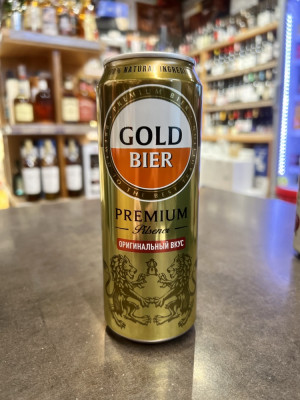 Пиво светлое пастеризованное «Голд Премиум Пилсенер»