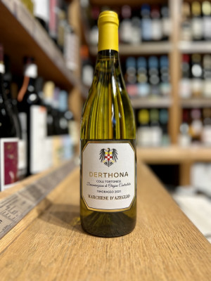 Вино сортовое сухое белое Маркезе д`Ацельо "Дертона" Колли Тортонези ДОК Тиморассо